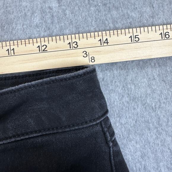 1822 Jeans Adriana Denim Skinny WMNS 6 Black Mid Rise CA5M1188A1 Ankle Street - Picture 8 of 11